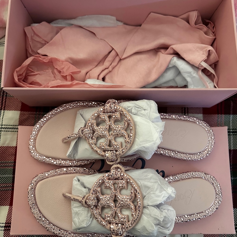 Tory Burch crystal miller